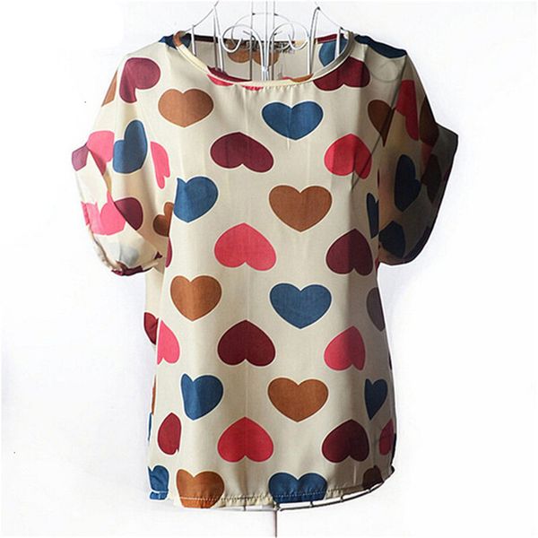 ladies summer blouse fashion thin women shirt s xxl print summer style colorful print chiffon casual short sleeve blusa stripe, White
ladies summer blouse fashion thin women shirt s xxl print summer style colorful print chiffon casual short sleeve blusa stripe, White