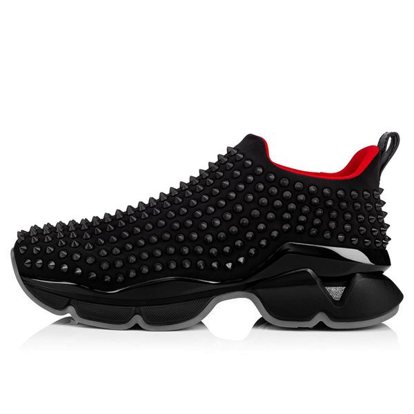red bottom spike sock shoes men women low studded spikes casual flats classic pull-on chunky flat sock shoes black breathable sneakers
red bottom spike sock shoes men women low studded spikes casual flats classic pull-on chunky flat sock shoes black breathable sneakers