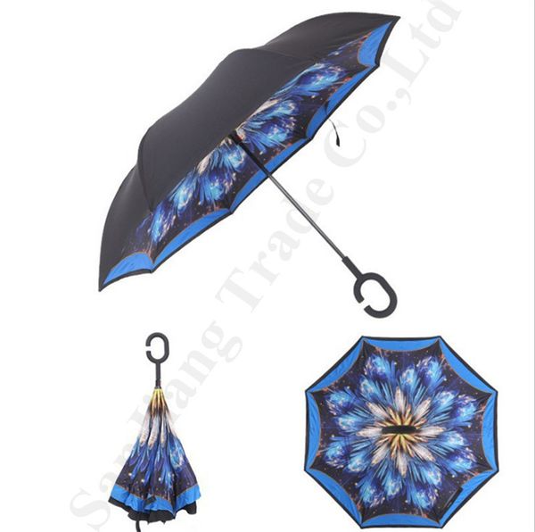 floral printed reverse umbrella folding double layers inverted umbrellas inside out self stand c-hook handle rain umbrellas gifts a112201, Red;brown
floral printed reverse umbrella folding double layers inverted umbrellas inside out self stand c-hook handle rain umbrellas gifts a112201, Red;brown