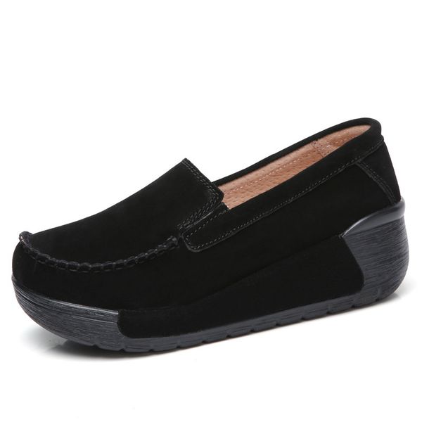 women's casual sneakers zapatos de mujer fashion solid color wedges shake shoes leisure big size walking travel shoes eur35-42, Black
women's casual sneakers zapatos de mujer fashion solid color wedges shake shoes leisure big size walking travel shoes eur35-42, Black