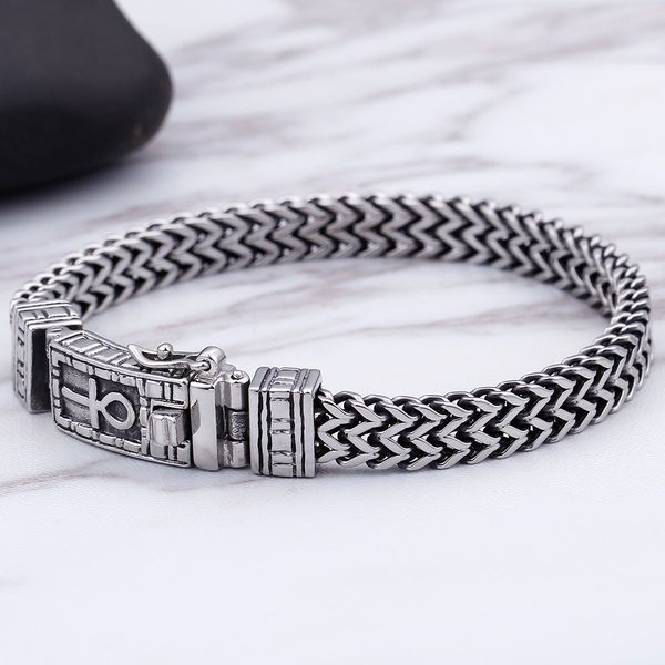 hiphop rock mens bracelets bangles heavy stainless steel charm bracelet men personality male jewelry gifts for husband friends, Golden;silver
hiphop rock mens bracelets bangles heavy stainless steel charm bracelet men personality male jewelry gifts for husband friends, Golden;silver