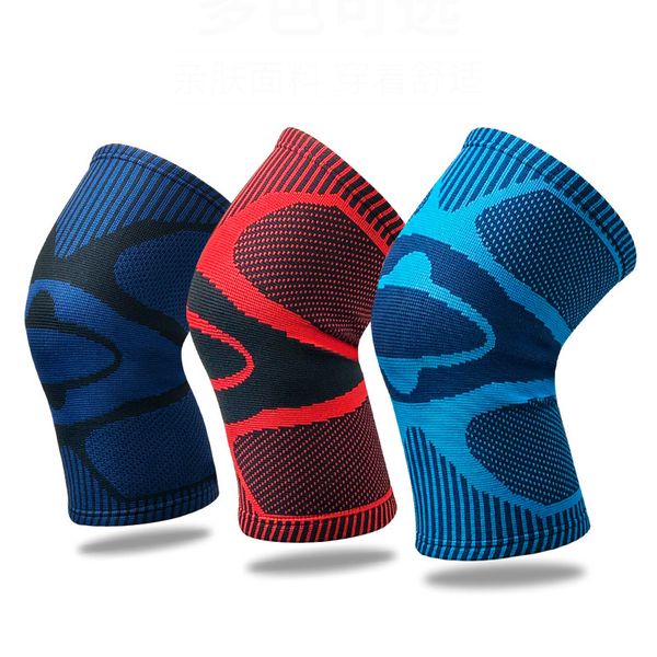 new 1 piece nylon elastic sports knee pads elastic breathable knee support brace running fitness hiking cycling protector, Black;gray
new 1 piece nylon elastic sports knee pads elastic breathable knee support brace running fitness hiking cycling protector, Black;gray