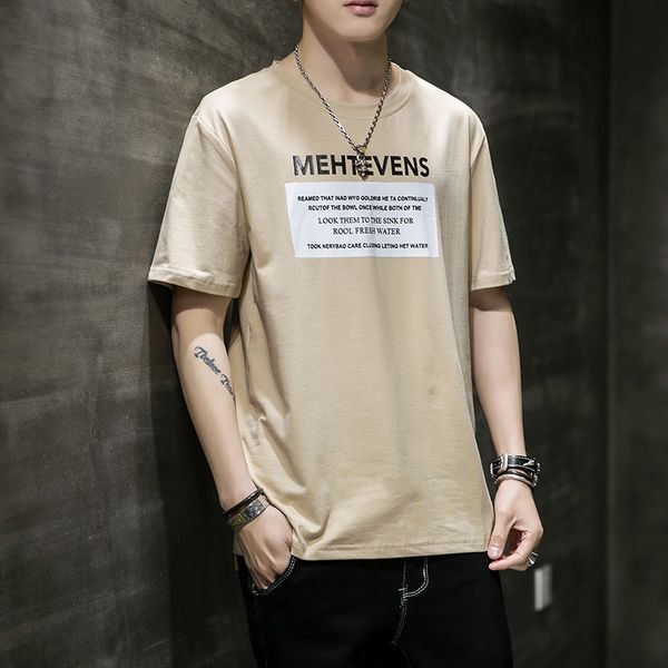 мужская дизайнерская футболка с коротким рукавом футболка slim student trend cotton t-shirt clothing, White;black
мужская дизайнерская футболка с коротким рукавом футболка slim student trend cotton t-shirt clothing, White;black