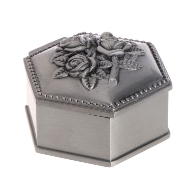 jewelry box flower hexagon rings case proposal retro storage metal display alloy box, Pink;blue
jewelry box flower hexagon rings case proposal retro storage metal display alloy box, Pink;blue