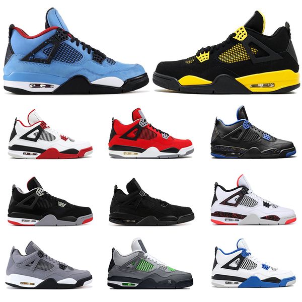 2019 new mens basketball shoes 4s cactus jack thunder tattoo bred fire red cool grey pure money motorsport mens sports sneakers size 7-13, White;red
2019 new mens basketball shoes 4s cactus jack thunder tattoo bred fire red cool grey pure money motorsport mens sports sneakers size 7-13, White;red