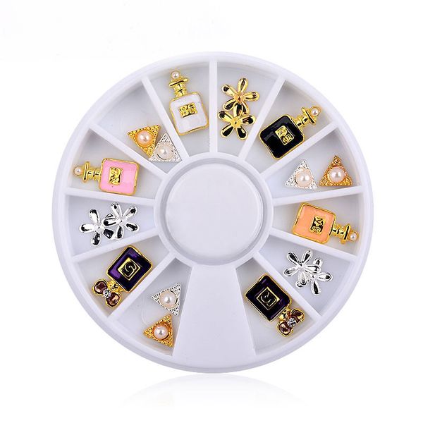 1 wheel new 3d nail decorations tools charm perfume bottle flowers triangle rhinestones diy nail art jewelry promotion, Silver;gold
1 wheel new 3d nail decorations tools charm perfume bottle flowers triangle rhinestones diy nail art jewelry promotion, Silver;gold