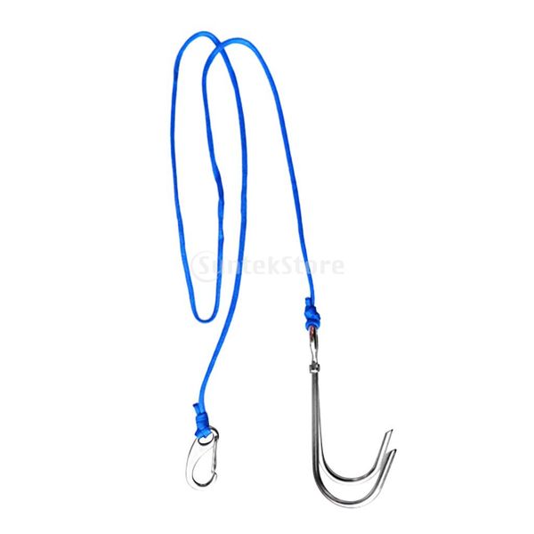 scuba diving double dual 316 stainless steel reef drift hook & 47" line and clip hook for current dive underwater pgraphy
scuba diving double dual 316 stainless steel reef drift hook & 47" line and clip hook for current dive underwater pgraphy