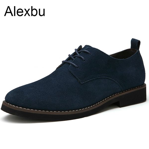 alexbu genuine leather men casual shoes autumn winter men flats lace up oxfords office shoes plus size 38-48, Black
alexbu genuine leather men casual shoes autumn winter men flats lace up oxfords office shoes plus size 38-48, Black