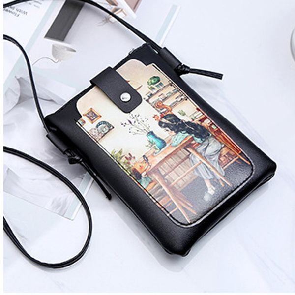 3d cartoon print wallet phone bag latest style fashion ladies mini shoulder bag two styles optional selling
3d cartoon print wallet phone bag latest style fashion ladies mini shoulder bag two styles optional selling