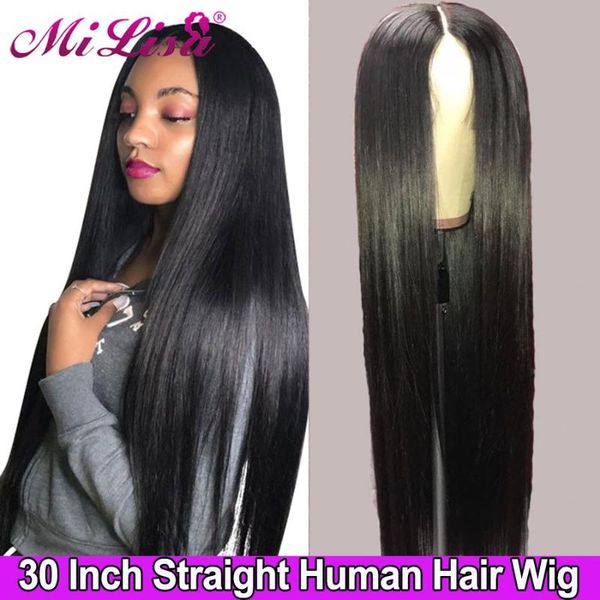 lace wigs 30 inch closure wig straight front human hair pre plucked 4x4 mi lisa remy long, Black;brown
lace wigs 30 inch closure wig straight front human hair pre plucked 4x4 mi lisa remy long, Black;brown
