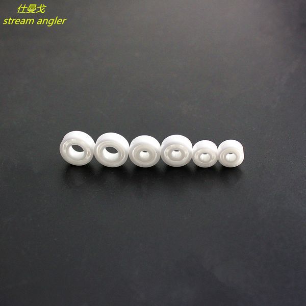 ceramic bearings 2pcs/lot fishing reel accessories pure ceramics 5*11*4 3*10*4 3*8*4 
ceramic bearings 2pcs/lot fishing reel accessories pure ceramics 5*11*4 3*10*4 3*8*4