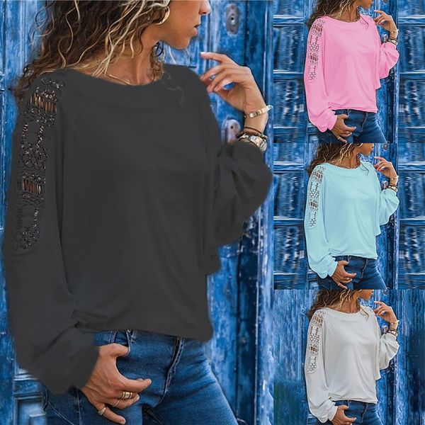 2020 womens boho beach lace and blouses elegant ladies hollow out long sleeve shirt autumn 2019 women clothes, White
2020 womens boho beach lace and blouses elegant ladies hollow out long sleeve shirt autumn 2019 women clothes, White
