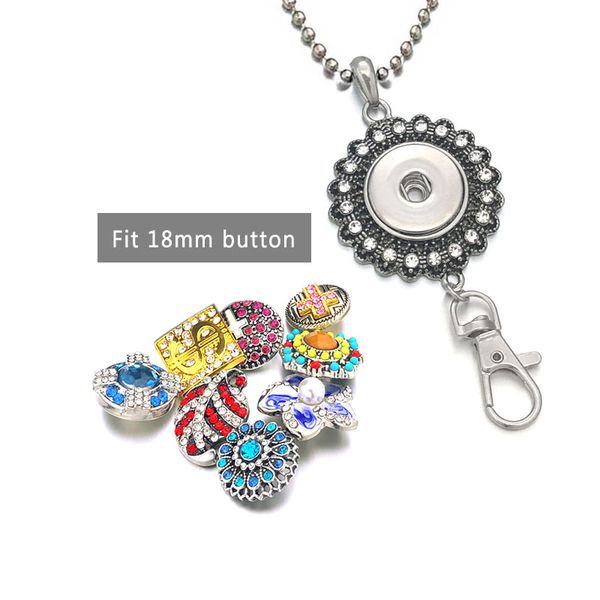 new 122 flower keyring crystal 18mm snap button necklace pendant interchangeable keychain charm jewelry women gift, Silver
new 122 flower keyring crystal 18mm snap button necklace pendant interchangeable keychain charm jewelry women gift, Silver