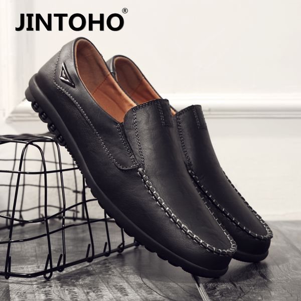 jintoho leather men's casual shoes 2019 men's loafers breathable non-slip black driving shoes and sizes 37-47
jintoho leather men's casual shoes 2019 men's loafers breathable non-slip black driving shoes and sizes 37-47