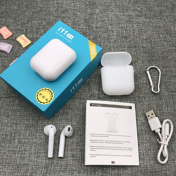 i11 TWS Earbuds Мини Bluetooth наушники гарнитура с сенсорным управлением для зарядки Чехол 
i11 TWS Earbuds Мини Bluetooth наушники гарнитура с сенсорным управлением для зарядки Чехол