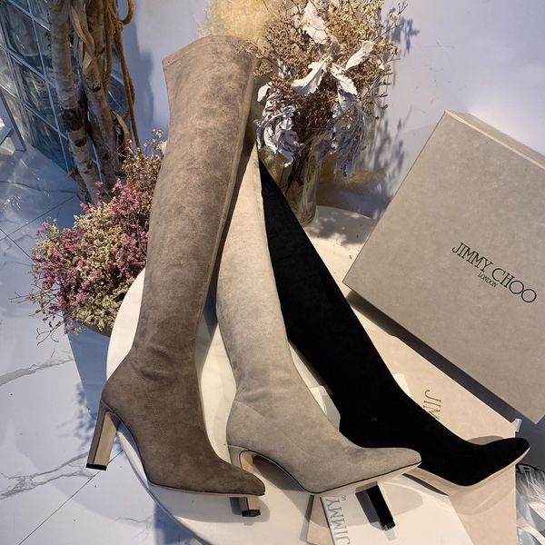 est styles this year high-end luxury women's boots thigh high-heel fashion design brand women's shoes platform size: 35-40 ing
est styles this year high-end luxury women's boots thigh high-heel fashion design brand women's shoes platform size: 35-40 ing