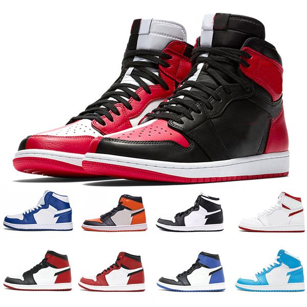 New arrive 1 mens Basketball Shoes Men 1s Gold Top 3 Black Toe Black White Chicago New Love Shadow UNC Court Purple Sneakers
New arrive 1 mens Basketball Shoes Men 1s Gold Top 3 Black Toe Black White Chicago New Love Shadow UNC Court Purple Sneakers