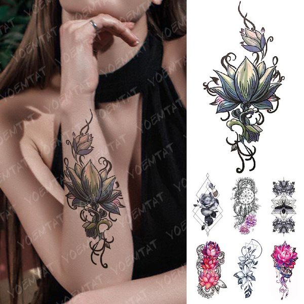 waterproof temporary tattoo sticker purple pink lotus flash tattoos flowers rose lace totem body art arm fake tatoo women men
waterproof temporary tattoo sticker purple pink lotus flash tattoos flowers rose lace totem body art arm fake tatoo women men