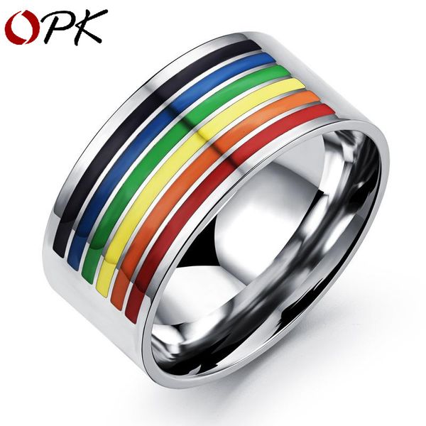 comrade ring supports comrade six colour rainbow gay titanium steel half colour ring comrade jewelry, Silver
comrade ring supports comrade six colour rainbow gay titanium steel half colour ring comrade jewelry, Silver