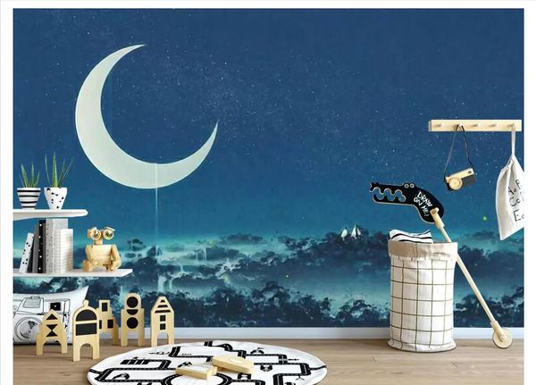customized 3d large-scale p mural wallpaper beautiful dreamy moon starry living room bedroom background wallpaper for walls 3d
customized 3d large-scale p mural wallpaper beautiful dreamy moon starry living room bedroom background wallpaper for walls 3d
