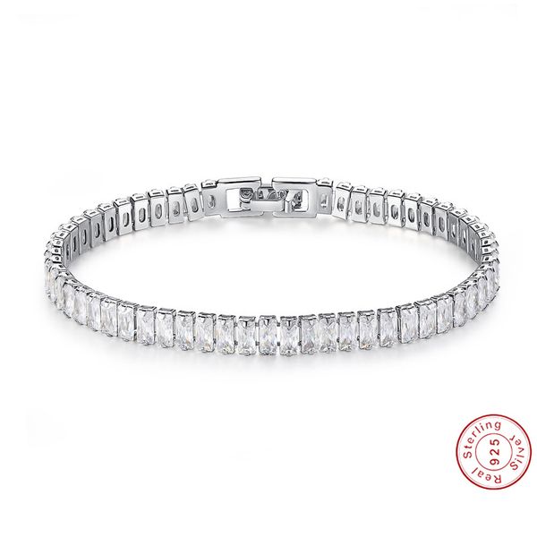 2019 new luxury square 925 sterling silver bracelet bangle for women anniversary gift jewelry wholesale, Black
2019 new luxury square 925 sterling silver bracelet bangle for women anniversary gift jewelry wholesale, Black