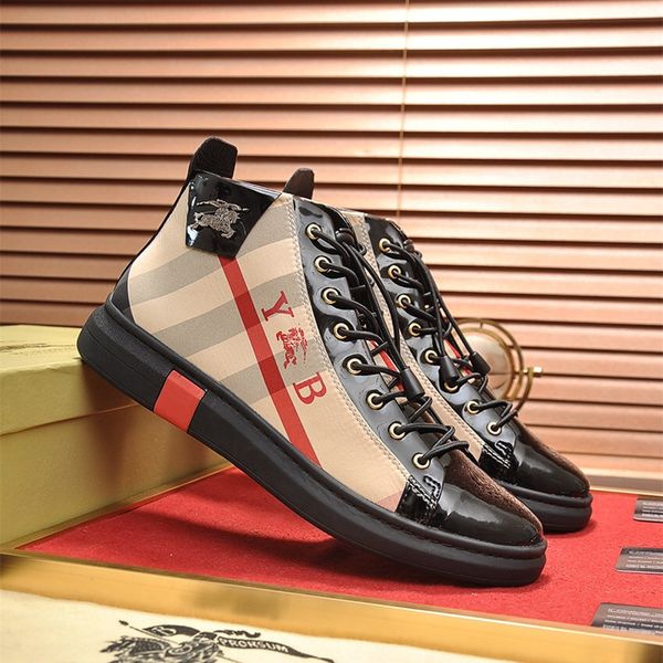 Men 13 de igner hoe hou e vintage plaid leather hoe runner platform neaker men ca ual hoe 19 13 burberry, Black
Men 13 de igner hoe hou e vintage plaid leather hoe runner platform neaker men ca ual hoe 19 13 burberry, Black