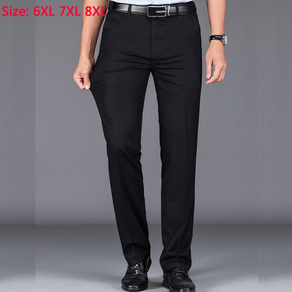 men's pants arrival spring fashion men black elastic trousers long super large big brand casual full length size 38-44 46 48
men's pants arrival spring fashion men black elastic trousers long super large big brand casual full length size 38-44 46 48