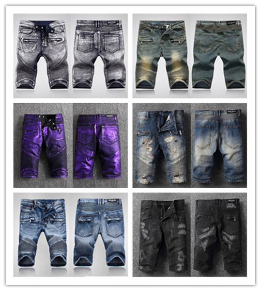 2020 new mens designer denim shorts fashion summer zipper hole short mens slim pants hip hop street style mens denim short size 28-40, Blue
2020 new mens designer denim shorts fashion summer zipper hole short mens slim pants hip hop street style mens denim short size 28-40, Blue