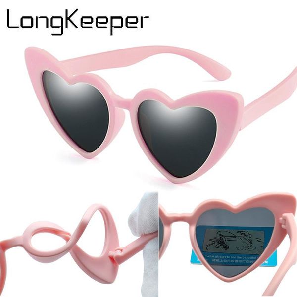 longkeeper kids polarized sunglasses baby girl flexible heart sun glasses child pink red shades eyeware gafas uv400 style bshoq, Blue
longkeeper kids polarized sunglasses baby girl flexible heart sun glasses child pink red shades eyeware gafas uv400 style bshoq, Blue