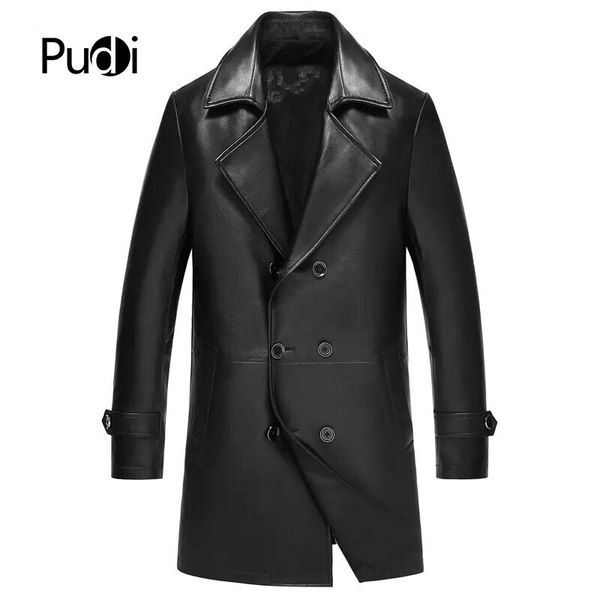 pudi mt839 2019 men new fashion real sheep leather jackets with hood collar fall winter casual outwear, Black;brown
pudi mt839 2019 men new fashion real sheep leather jackets with hood collar fall winter casual outwear, Black;brown