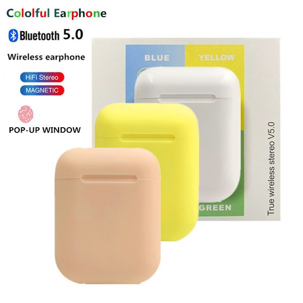 I12 TWS технологии Bluetooth: 5.0 Беспроводная связь Bluetooth наушники поддержки выскочит окн 
I12 TWS технологии Bluetooth: 5.0 Беспроводная связь Bluetooth наушники поддержки выскочит окн