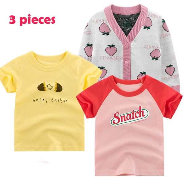 2020 новая весна малышей baby girl kid хлопок клубничный свитер tops мультфильм хлопок майка outfit set марка одежды, White
2020 новая весна малышей baby girl kid хлопок клубничный свитер tops мультфильм хлопок майка outfit set марка одежды, White