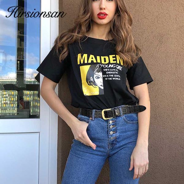 hirsionsan t shirt women 100% cotton female soft clothes oversized jumper cool girl casual ins letters 2020 harajuku chic tees, White
hirsionsan t shirt women 100% cotton female soft clothes oversized jumper cool girl casual ins letters 2020 harajuku chic tees, White
