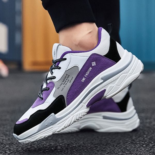 men's shoes fall 2019 new mesh air-permeable sports running shoes men's fashion student thick-soled leisure daddy shoes design and, Black
men's shoes fall 2019 new mesh air-permeable sports running shoes men's fashion student thick-soled leisure daddy shoes design and, Black