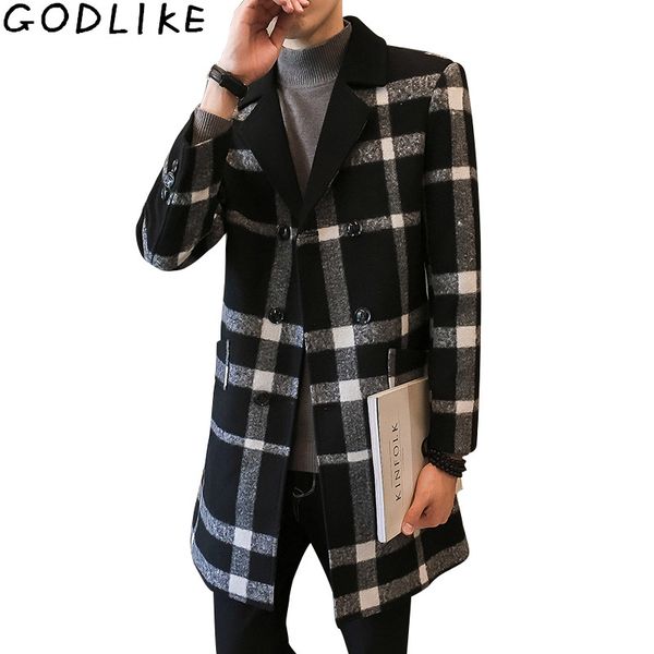 2019 осень зима мужская plaid long wool coat бизнес повседневная мода мужской шерстяной тонкий проверено ветровка куртка мужская топы, Black
2019 осень зима мужская plaid long wool coat бизнес повседневная мода мужской шерстяной тонкий проверено ветровка куртка мужская топы, Black