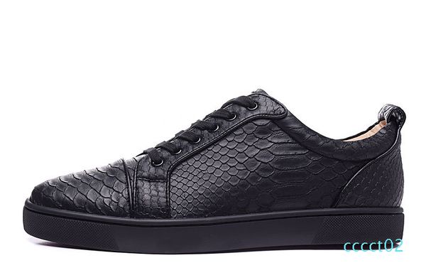 mens womens low snakeskin red bottom flat casual luxury shoes for men women brand new comfort designer skate sneakers cct02, Black
mens womens low snakeskin red bottom flat casual luxury shoes for men women brand new comfort designer skate sneakers cct02, Black