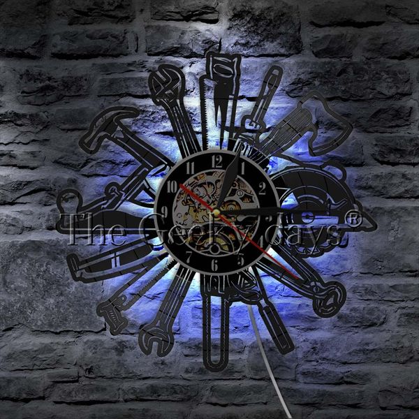 joiner tools vinyl record wall clock garage tools clock mechanic tools vintage wall time watch repair service wall sign logo
joiner tools vinyl record wall clock garage tools clock mechanic tools vintage wall time watch repair service wall sign logo