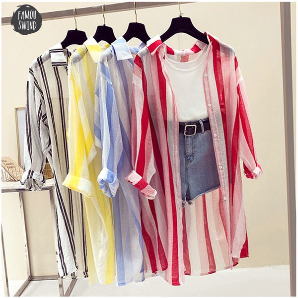 long new blouse sleeve striped beach kimono women summer autumn long thin loose cover up casual sun shirts cardigan female, White
long new blouse sleeve striped beach kimono women summer autumn long thin loose cover up casual sun shirts cardigan female, White