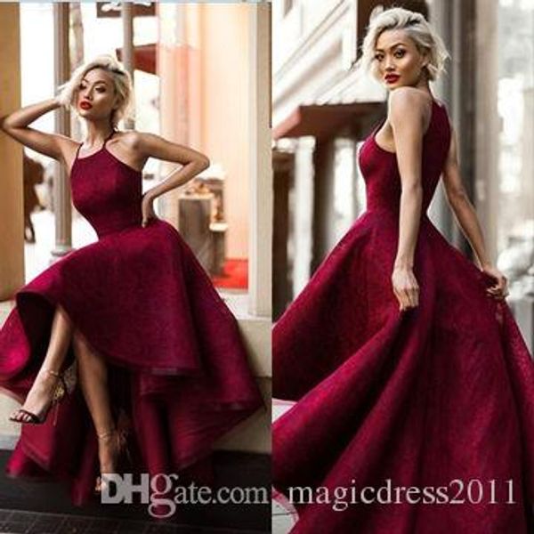 long red ball gown halter sleeveless prom dresses 2019 yousef aljasmi hi-lo sweety lace runway fashion ladies formal tuxedo, Black
long red ball gown halter sleeveless prom dresses 2019 yousef aljasmi hi-lo sweety lace runway fashion ladies formal tuxedo, Black