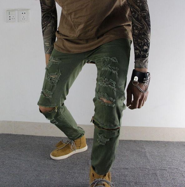 2019 fashion mens straight slim fit biker jeans pants distressed skinny ripped destroyed denim jeans washed hiphop trousers black sale, Blue
2019 fashion mens straight slim fit biker jeans pants distressed skinny ripped destroyed denim jeans washed hiphop trousers black sale, Blue
