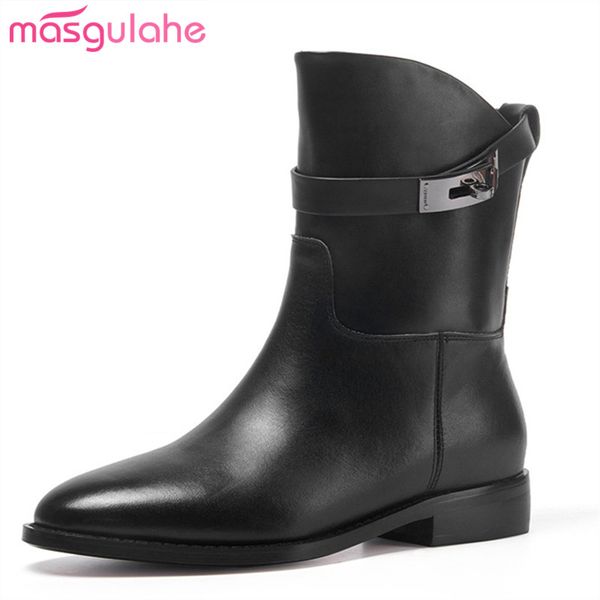 masgulahe 2020 winter autumn boots for ladies genuine leather boots round toe slip on shoes women's ankle sale, Black
masgulahe 2020 winter autumn boots for ladies genuine leather boots round toe slip on shoes women's ankle sale, Black