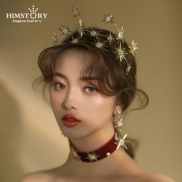 himstory star hairbands bride tiaras and crowns sunflower rhinestonewedding hair accessories hair jewelry tiara de noiva t190620, Golden;white
himstory star hairbands bride tiaras and crowns sunflower rhinestonewedding hair accessories hair jewelry tiara de noiva t190620, Golden;white
