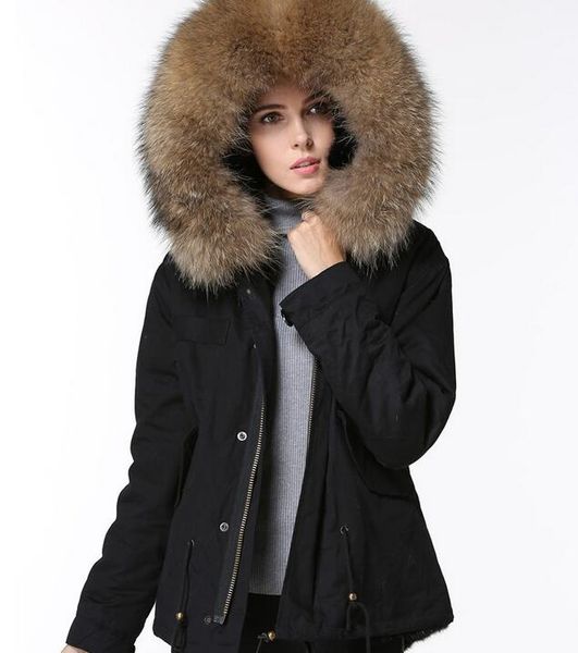 ins popular sale brown raccoon fur trim meifeng brand women winter coats black mik fur lining black mini snow parkas
ins popular sale brown raccoon fur trim meifeng brand women winter coats black mik fur lining black mini snow parkas