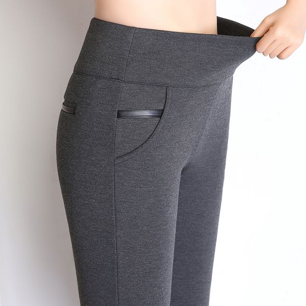 spring and autumn leggings women's stretch was thin feet pencil trousers korean high waist outer wear xl streetwear, Black;white
spring and autumn leggings women's stretch was thin feet pencil trousers korean high waist outer wear xl streetwear, Black;white