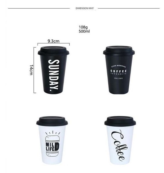 fashion black white stainless steel silicone mugs hand cup with straw lid mug tea milk cups home office school creative nordic gift
fashion black white stainless steel silicone mugs hand cup with straw lid mug tea milk cups home office school creative nordic gift