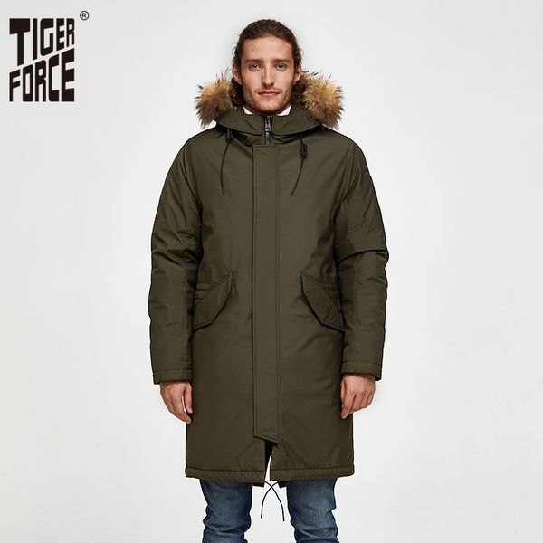tiger force men winter parkas business casual men medium-long overcoat men's hooded thick warm coat big pocket male jacket, Tan;black
tiger force men winter parkas business casual men medium-long overcoat men's hooded thick warm coat big pocket male jacket, Tan;black