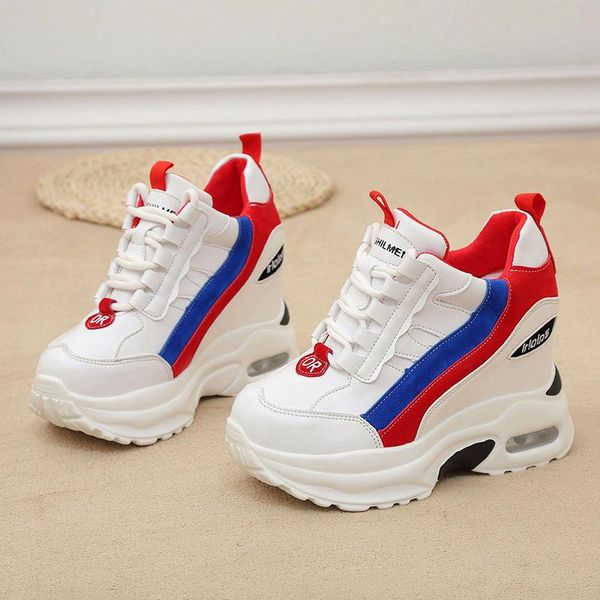 ins women shoes height shoes wedge high heel with box, Black;white
ins women shoes height shoes wedge high heel with box, Black;white