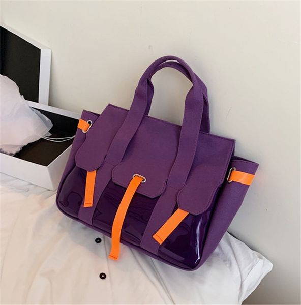 large capacity popular versatile shoulder cross body bags canvas tote bag ph-cfy20051943
