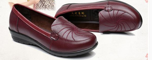 2019 women's shoes in spring and autumn with new style slope heel round head mother shoes @2064, Black
2019 women's shoes in spring and autumn with new style slope heel round head mother shoes @2064, Black