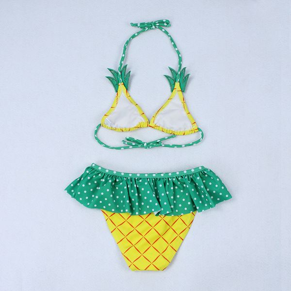 2019 new baby girl's swimsuit kid bikini swimwear children flounce pineapple halter strap swimsuit for girl beachwear
2019 new baby girl's swimsuit kid bikini swimwear children flounce pineapple halter strap swimsuit for girl beachwear